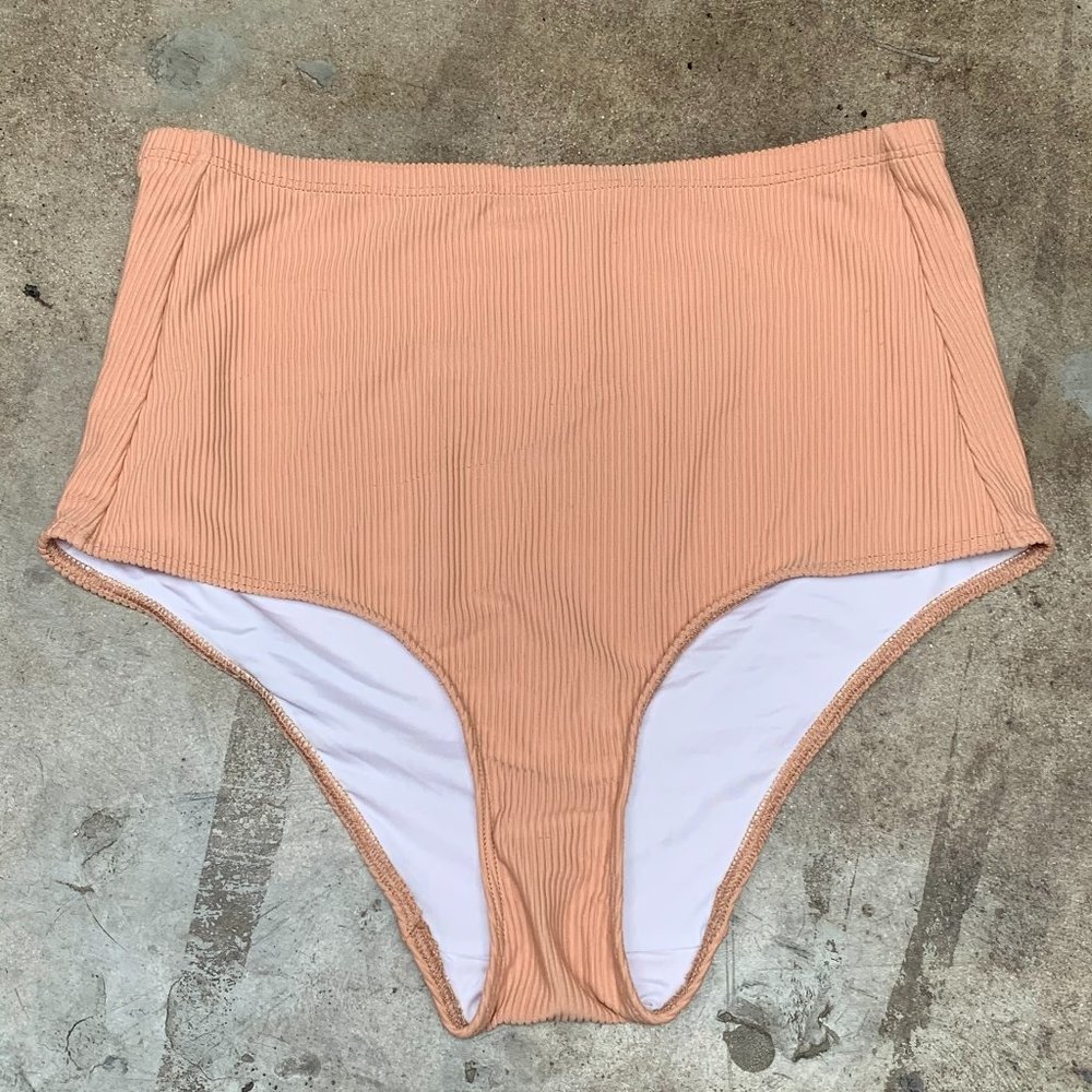 american apparel ribbed high waist bikini bottom